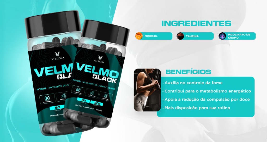 Velmo Black Cápsulas